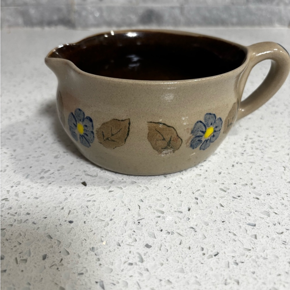 BBP Beaumont Brothers Pottery Rustic  Art Piece Gravy Bowl